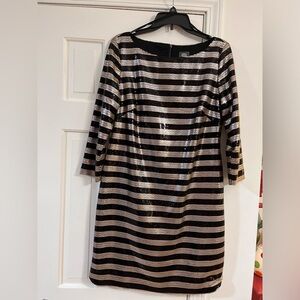 Vince Camuto Sequined Holiday Dress Size 12 🎁🍾